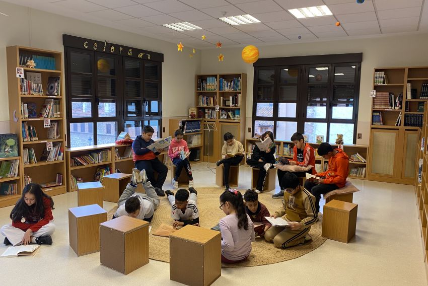 El Ministerio de Educación premia al CEIP Pierres Vedel de Teruel por sus planes de lectura