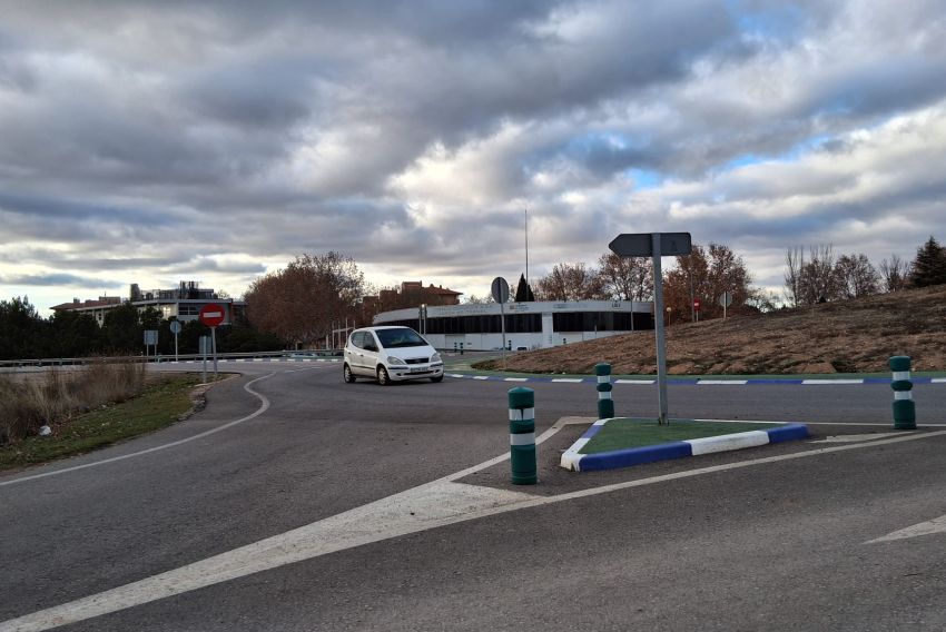 Transportes iluminará  la entrada sur de Teruel  por la carretera N-234