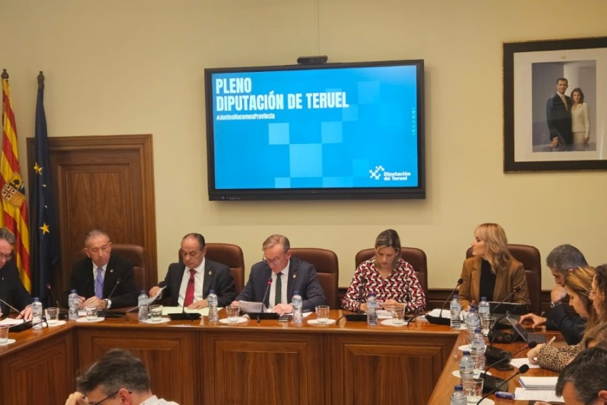 El pleno de la DPT da el visto bueno al proyecto de restitución del puente sobre el Aguasvivas en Vinaceite