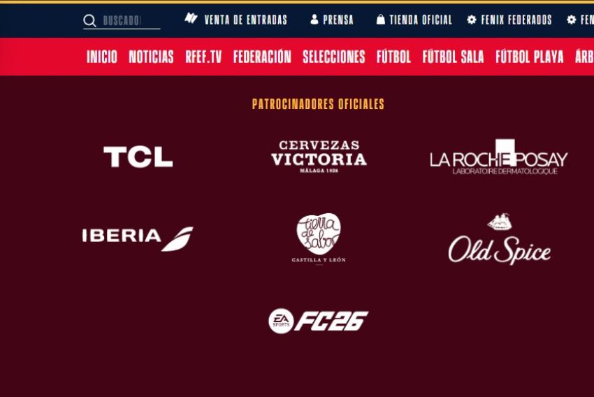 EA Sports FC 26 pasa a ser patrocinador oficial de la RFEF