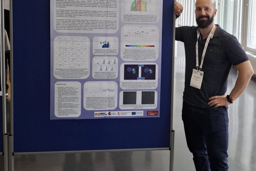 David Morate González, Investigador del Centro de Estudios de Física del Cosmos de Aragón: “Hemos llamado JaMONCITO  al catálogo de asteroides  como un homenaje a Teruel”