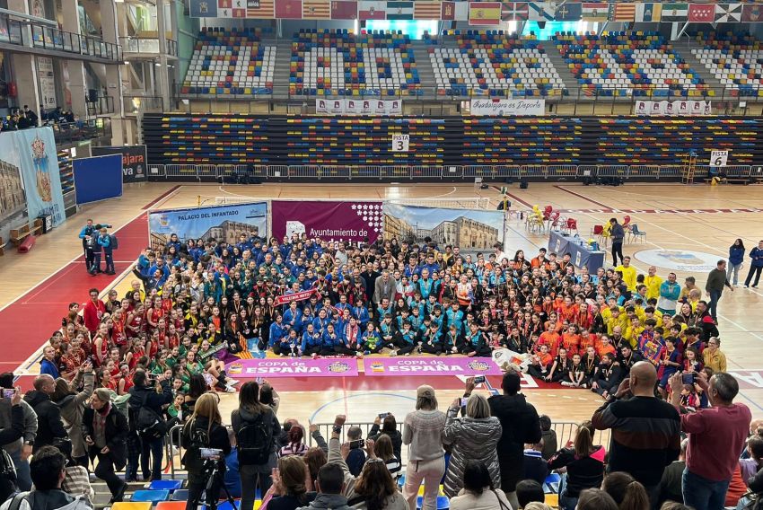 Arranca la Copa de España de Voleibol con color turolense en pista