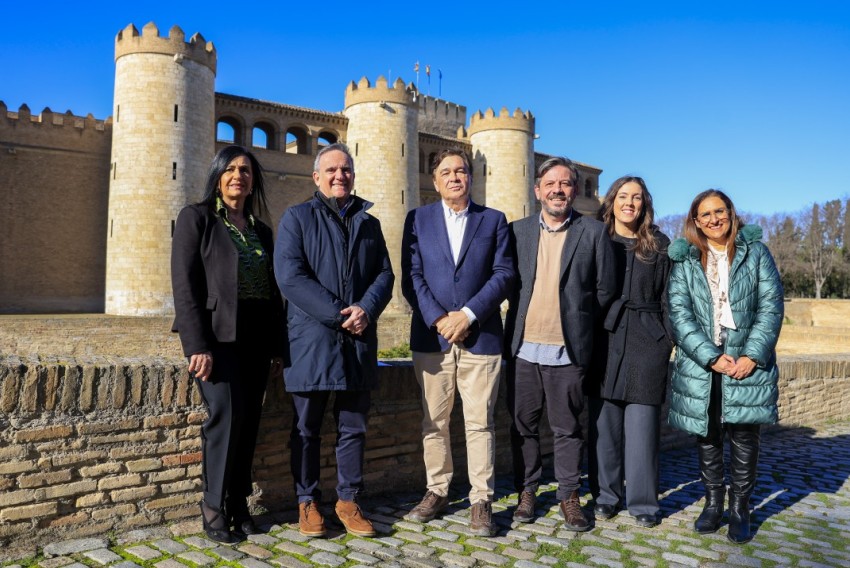 Los candidatos de la coalición Existe aspiran a representar a todos los aragoneses