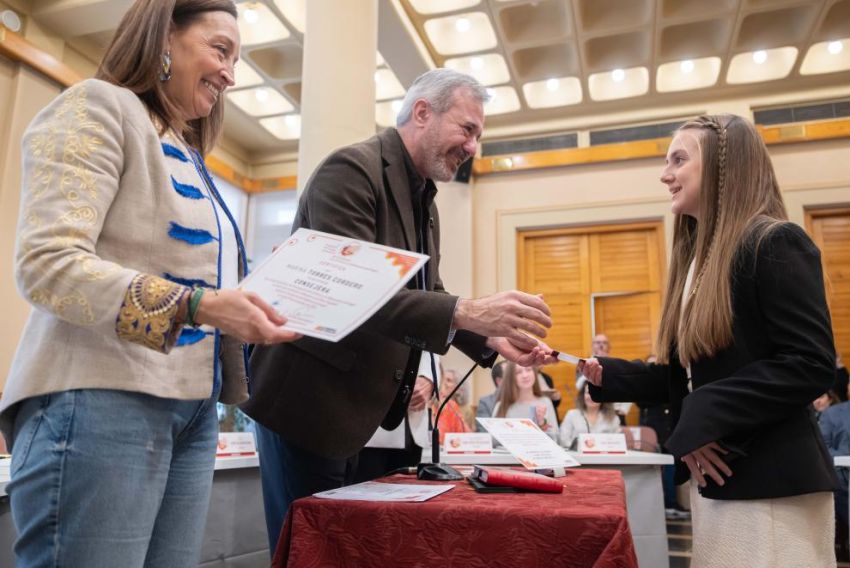Marina Torres, integrante del Consejo Autonómico de Participación de la Infancia y la Adolescencia: “Quiero ser el altavoz de Teruel en el Consejo Autonómico  de la Infancia y la Adolescencia”