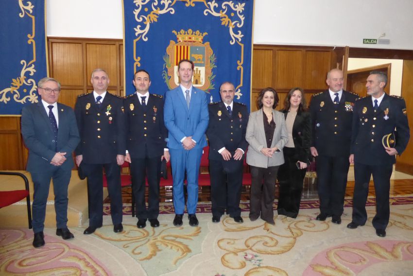 El subdelegado del Gobierno en Teruel incide en la baja criminalidad y en la contención de los delitos en la capital