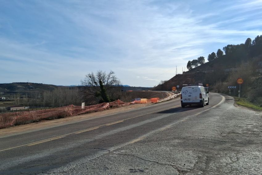 La Administración central confía en que las obras de la N-330 acaben este semestre