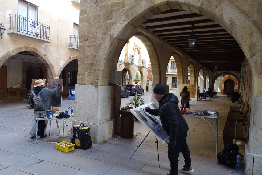 Alcorisa abre el año 2026 bajo el legado  del pintor local Valero Lecha