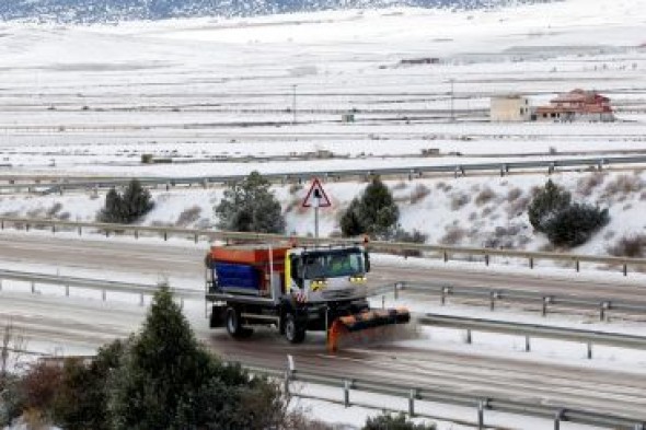 Teruel y Castellón coordinarán acciones ante nevadas en la A-23 y la N-232