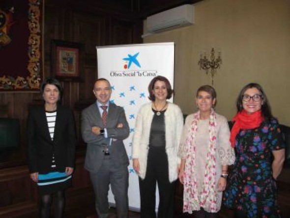 La Obra Social la Caixa colabora con el Ayuntamiento de Teruel  en proyectos escolares para la integración y contra el acoso escolar