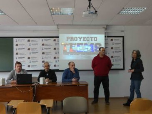 Bomberos, IES Francés de Aranda y Escuela Politécnica colaboran sobre emergencias