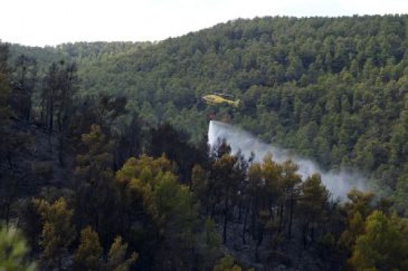 Una asociación recoge firmas para pedir más efectivos de extinción en el Matarraña