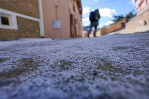 La Aemet activa para este domingo la alerta naranja en buena parte de la provincia de Teruel por nevadas a partir de 700-900 metros