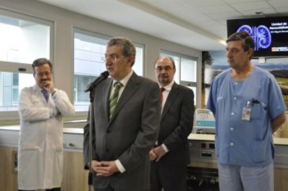 Celaya está preocupado por el nuevo Hospital de Alcañiz, aunque afirma que hay tiempo de sobra para construirlo en plazo