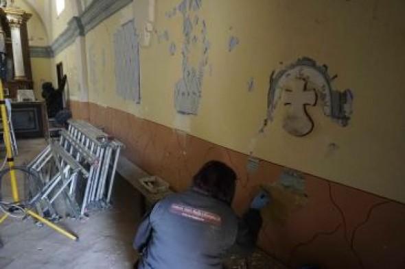 Albarracín inicia la restauración interior de la ermita de la Virgen del Carmen