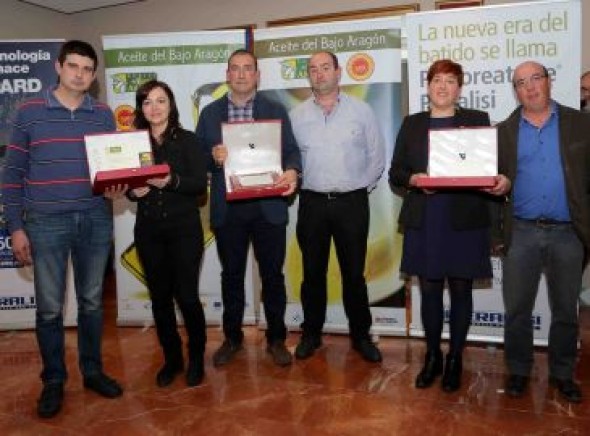 La Sociedad Cooperativa del Campo San Isidro de Mazaleón recibe el Premio al Mejor Aceite del Bajo Aragón 2018
