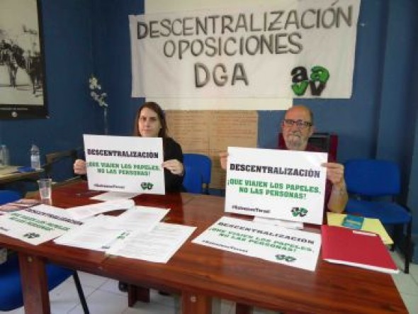 La Federación de Asociaciones de Vecinos consigue que la DGA descentralice las oposiciones