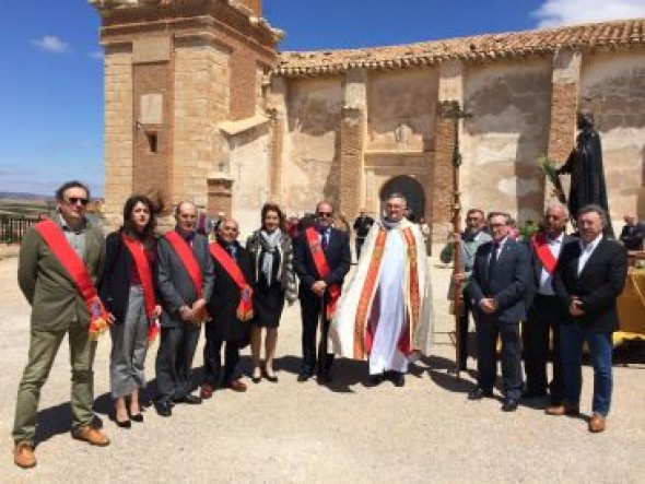Muniesa celebra San Isidro con la reforma de la ermita de Santa Bárbara