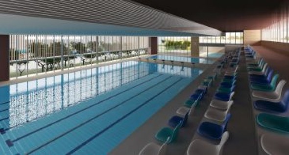 La subvención de la DGA para la nueva piscina climatizada es imposible