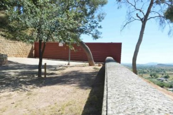 Las obras de estabilización del cerro Pui Pinos de Alcañiz darán comienzo en los próximos días