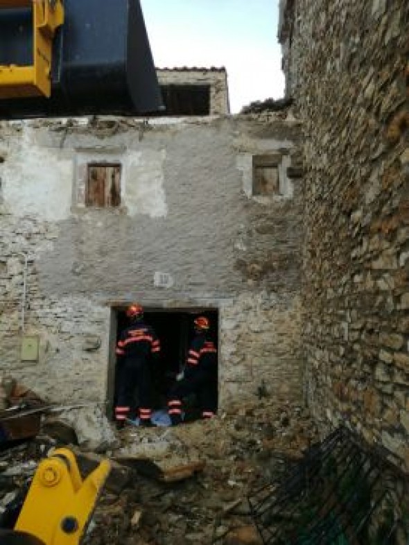 CCOO achaca a la falta de medidas de seguridad el derrumbe que causó la muerte de un trabajador en Valdelinares