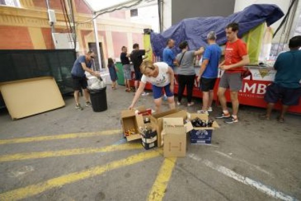Las peñas ultiman los preparativos para una Vaquilla que contará con 
más de 10.000 socios