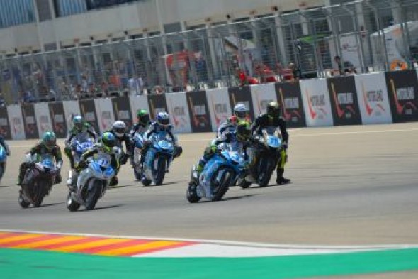 Las grandes promesas del Nacional brillan en la pista de Motorland