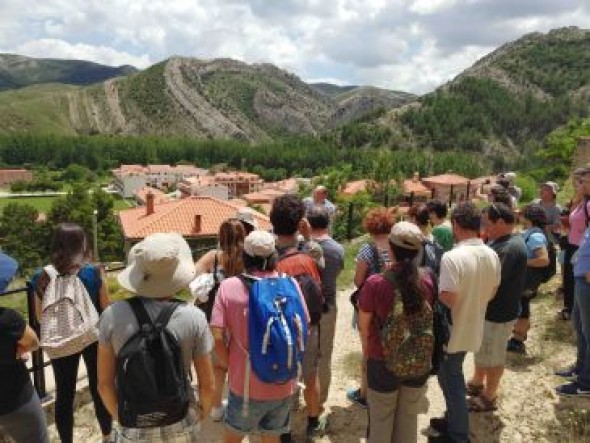 El curso de Geología Práctica de la UVT toma Aliaga como aula al aire libre