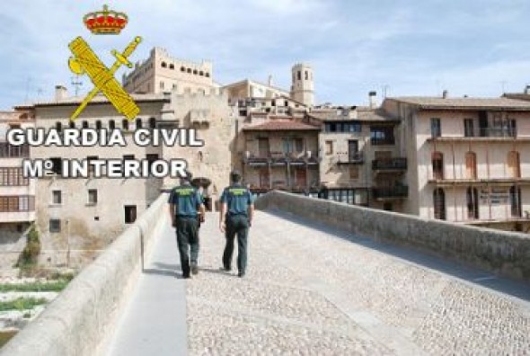 La Guardia Civil localiza a dos menores extraviados en el entorno de las pinturas rupestres de Albarracín