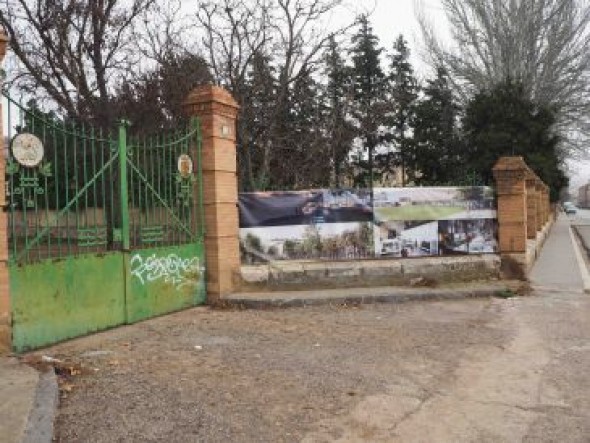 La DGA muestra en lonas el proyecto del Museo de la Guerra Civil