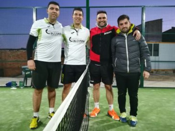 Los hermanos Lecina se imponen en la final de la Liga de Alcorisa de pádel