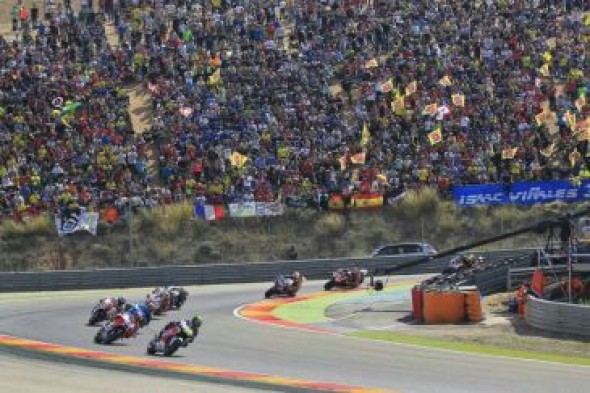 Confirman el calendario del Mundial de MotoGP, con parada el 22 de septiembre en Alcañiz