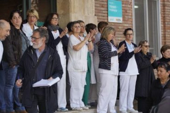 Los profesionales de la sanidad turolense dicen que la situación es insoportable y muestran su emoción por el éxito de la marcha del 10 F