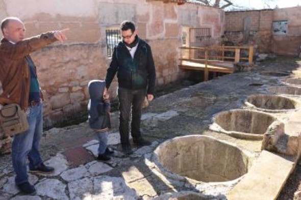 Calamocha inicia el parque etnológico con el lavadero de lanas y el martinete de cobre