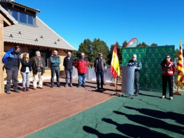 La Guardia Civil de Montaña presenta en Valdelinares el balance de 2018: rescató a 712 personas en Aragón, un 17,5% más que el año anterior