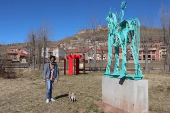 Cedrillas crea un parque escultórico al aire libre junto al río Mijares