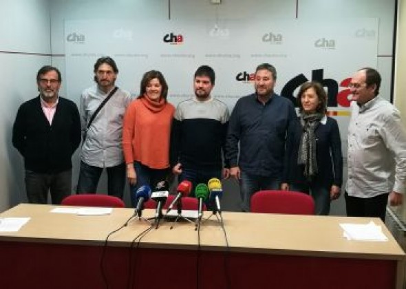 Chunta Aragonesista muestra su apoyo a la manifestación del próximo 31 de marzo