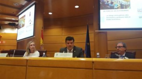 Javier Allué afirma en el Senado que “el medio rural tiene que pasar a ser prioritario en financiación, inversiones o leyes”