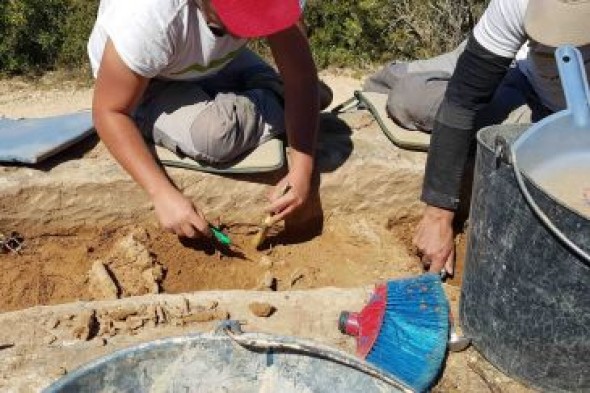 Encontrados restos humanos en las tumbas altomedievales de Mazaleón