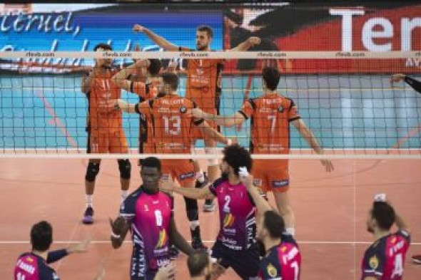 El CV Teruel espera al Urbia Voley Palma para iniciar este sábado las semifinales del playoff en Los planos