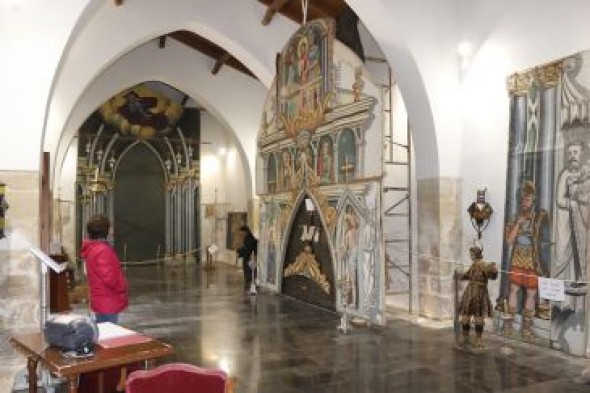 Monreal del Campo recupera en una exposición el Monumento perdido en 1959