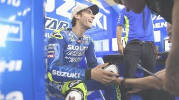 El piloto de motociclismo Alex Rins será distinguido este martes con la Cruz de San Jorge de la Diputación Provincial