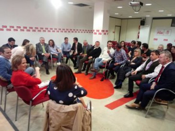 Mayte Pérez dice que Lambán es la única opción de gobierno en Aragón frente a “la derecha con Vox”