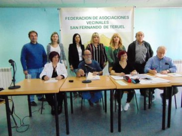 La nueva ejecutiva vecinal de Teruel incorpora a los pueblos y se organiza en comisiones