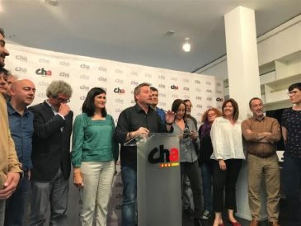 CHA propone un pacto a 5 con PSOE, Podemos, PAR e IU para el Gobierno de Aragón