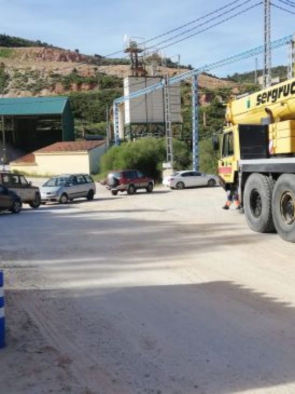 Sibelco inicia en la mina de Riodeva el desmantelamiento de maquinaria