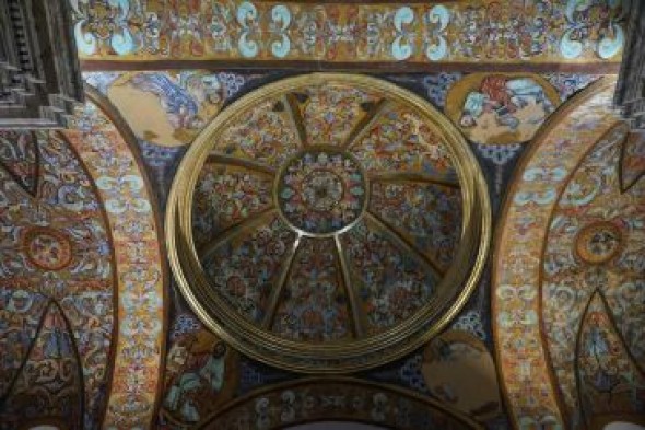 La Fundación Santa María concluye la restauración de la decoración de la ermita de Santa Lucía de Molinos