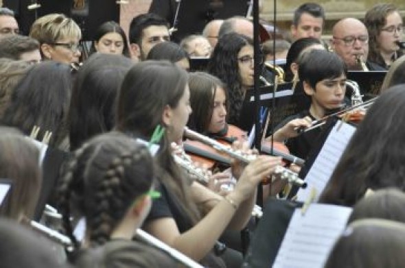 La Escuela de Música de Teruel despide el curso con un multitudinario festival