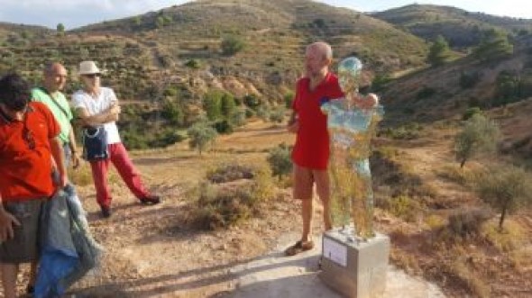 El museo al aire libre de Alloza cuenta con una nueva escultura