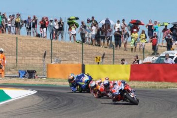 El GP Aragón de Moto GP en Motorland se celebrará por primera vez en octubre el año próximo