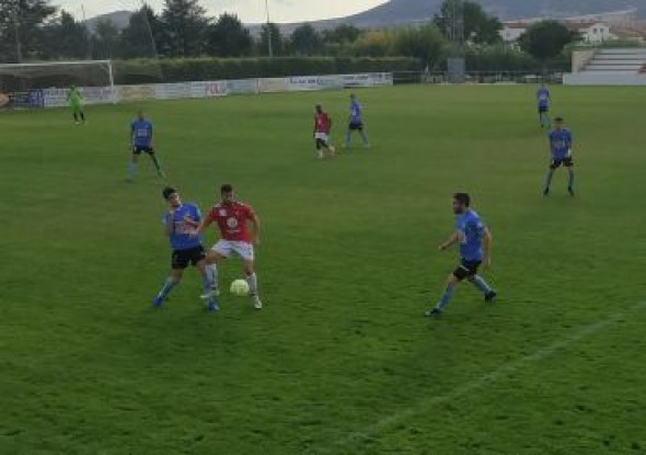 Reparto de puntos en Jumaya entre el Calamocha CF y el Binéfar (2-2)